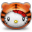Hello Kitty Tiger Icon 32x32 png